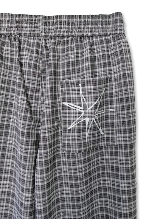 【PRE-ORDER】Mayte × Cycle ECHO STAR CHECK PANTS -WARM GRAY-